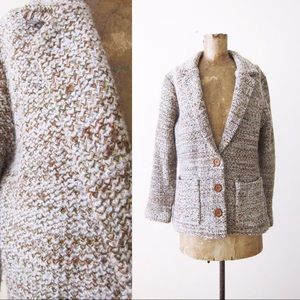Vintage 1970s knit cardigan